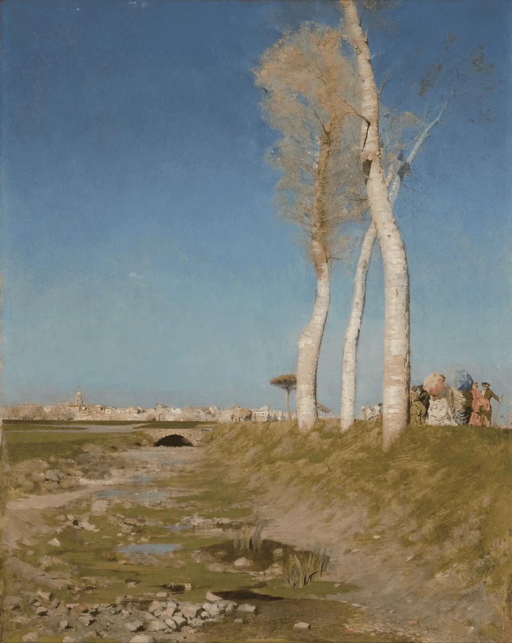 Giuseppe De Nittis - I pioppi (1870)